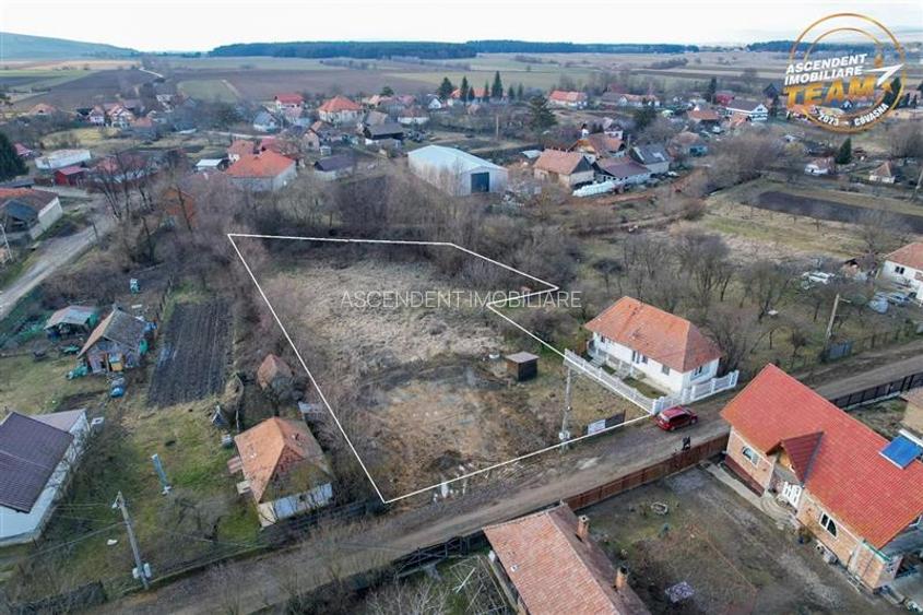 Teren cu proiect aprobat si utilitati:start ideal pentru casa ta in Aninoasa - 3