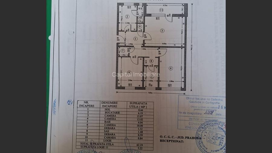 Apartament 3 camere Vest - 7