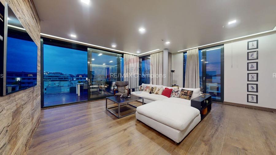 Penthouse exclusivist | Floreasca | singur pe etaj | vedere la lac - 8