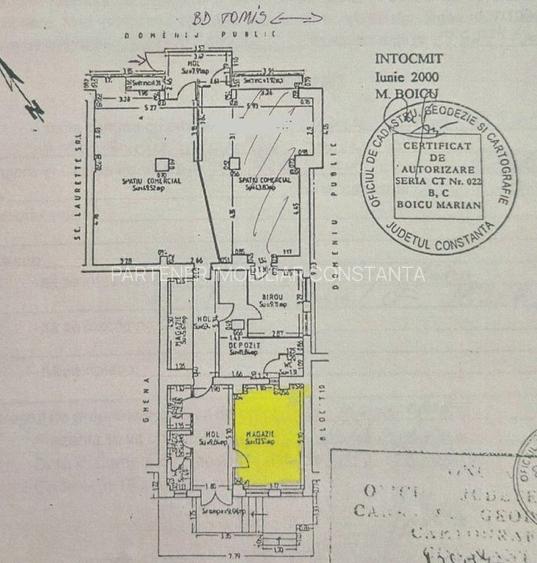 Spatiu comercial- Vedere directa Bd. Tomis | Zona Macu Rosu- Tomis 3 - 2