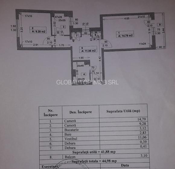 Apartament de 2 camere, decomandat, Codrii Neamtului, Auchan Titan - 10
