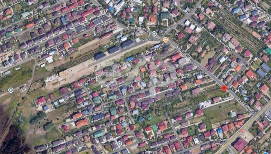 Teren strada Campului TRIVALE | 465 mp - 2