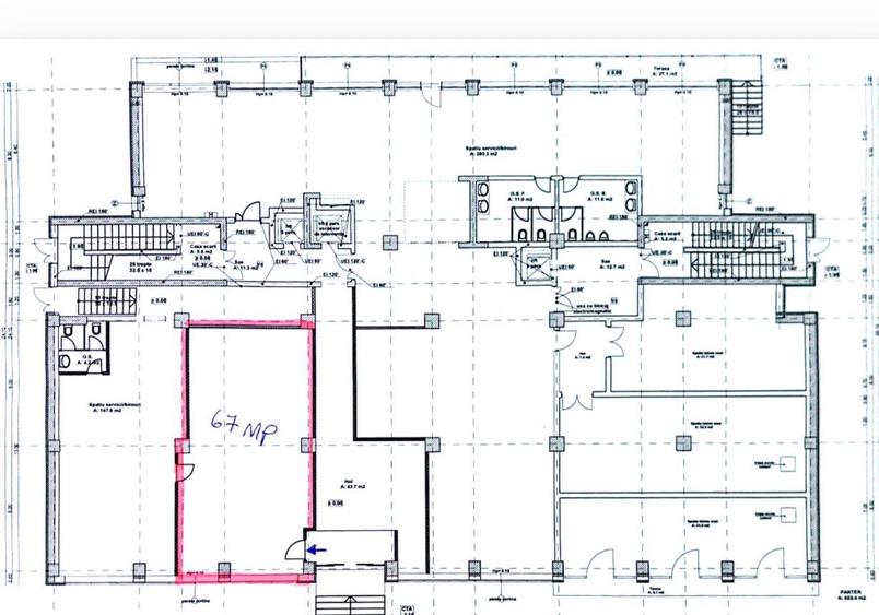 Unirii / Parcul Carol / Spațiu Comercial 67 mp / Parter Ideal Servicii sau Birou - 3