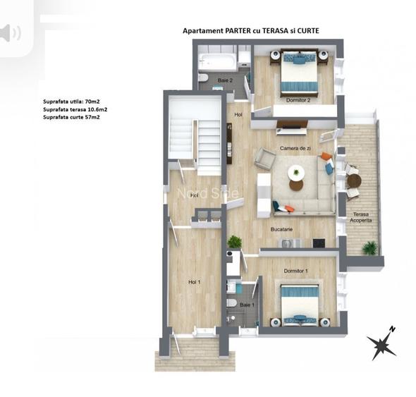 Apartament Otopeni Odaile bloc Boutique - 4