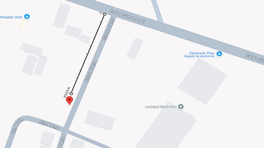 Teren intravilan in Oradea zona Santandrei - 2