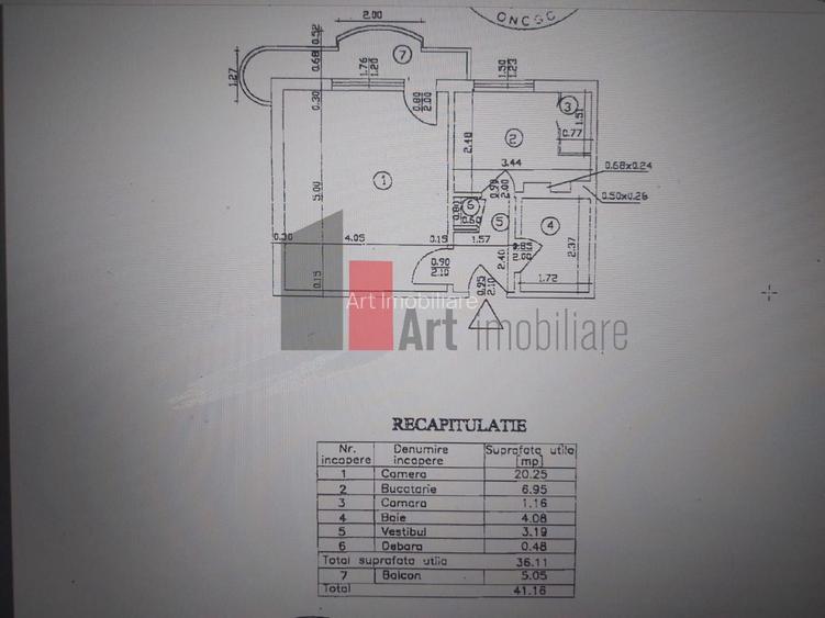 Garsoniera de vanzare-Sebastian-Prosper-Rahova-13 Septembrie-cu centrala - 6