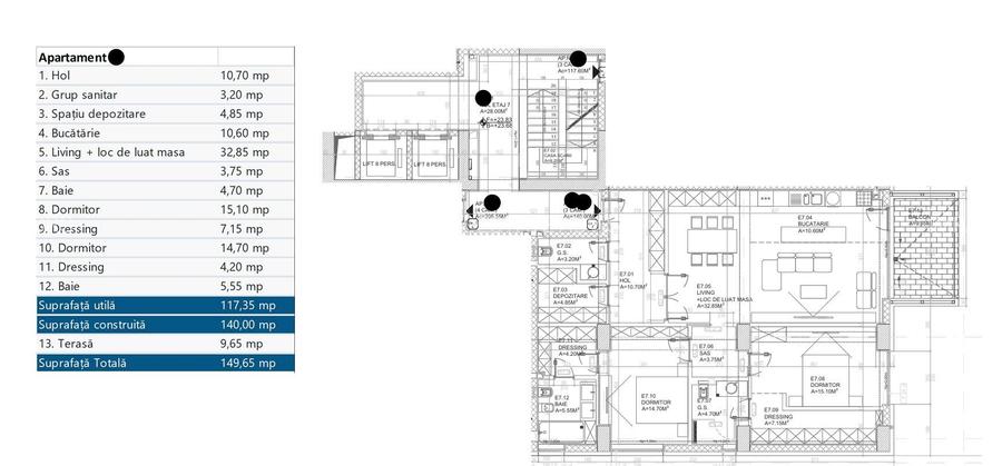 3 camere PREMIUM| 117 MP + 10 MP terasa - 1