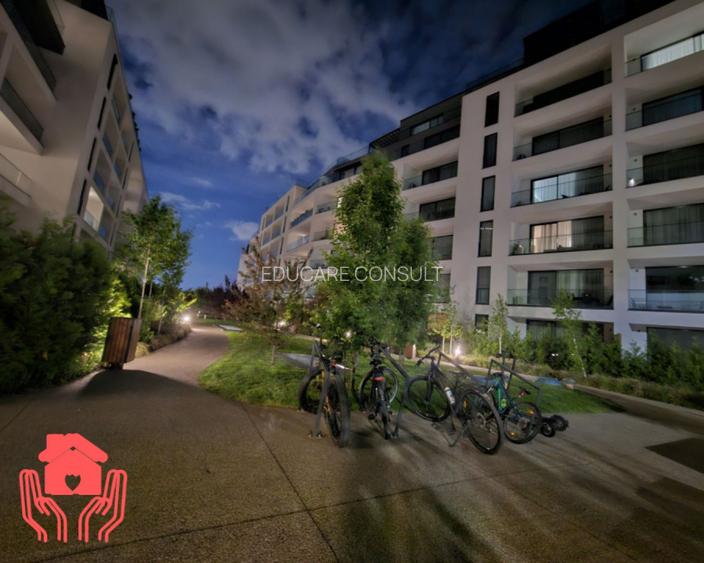 (Baneasa Shopping City-THE IVY)-3 camere mobilier ROVERE, orientare SUD, parcare - 16