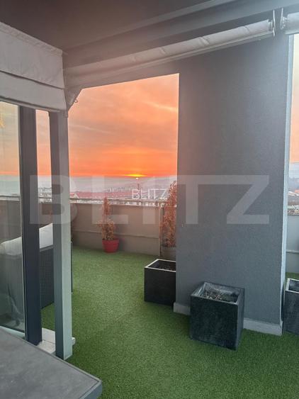 Penthouse 4 camere, 110 mp, 120 mp terasa, 3 locuri in garaj, zona Buna-Ziua - 2
