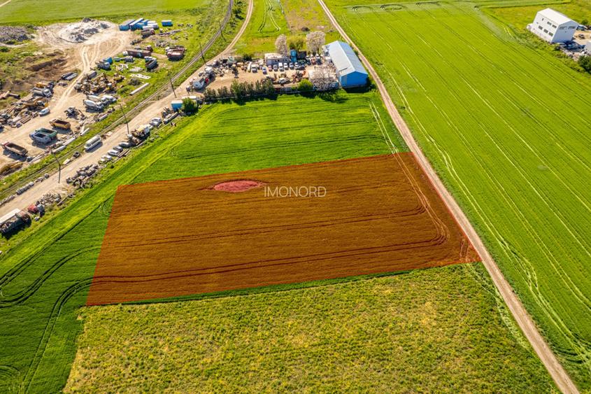 Palas vaporas, teren industrial logistic acces facil Autostrada - 24