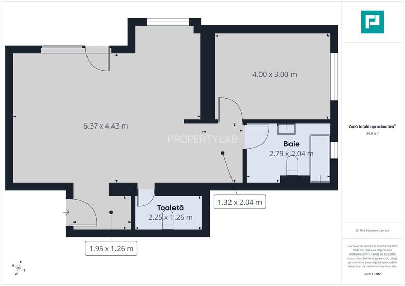 Apartament nou cu 2 camere în Moșnița Nouă - 8