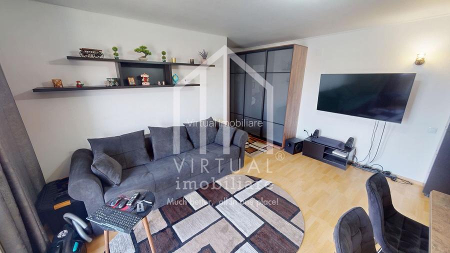 Apartament 2 camere - 41 mp utili + balcon, mobilat si utilat - 2