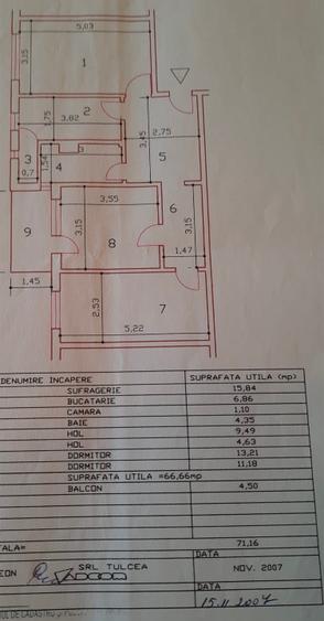 Apartament 3 Camere - Sabinelor