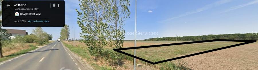 De vanzare 2700 mp teren intravilan/6.900 mp teren extravilan Ganeasa - 3