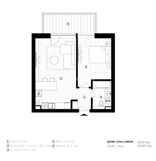 🔥 Studio Premium | LA CHEIE | Parcare Inclusă | The Lake Home Sibiu - 9