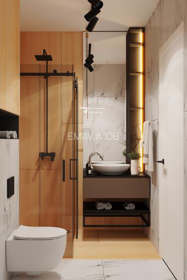 Vanzare apartament cu 3 camere in ansamblul Akcent City -  Bucurestii Noi! - 14