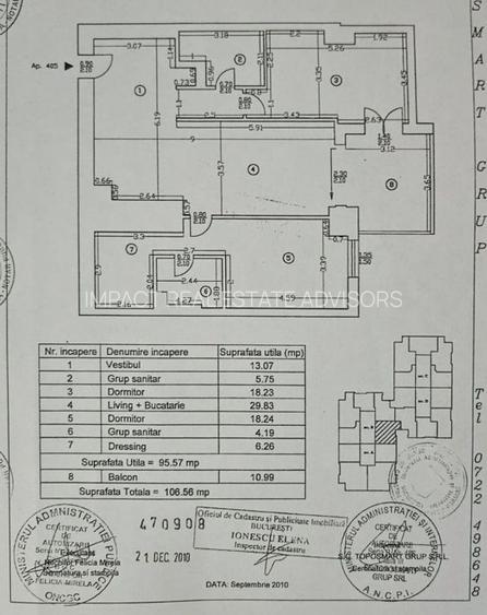 3 camere 107 mp ||  Upground Residence - 1