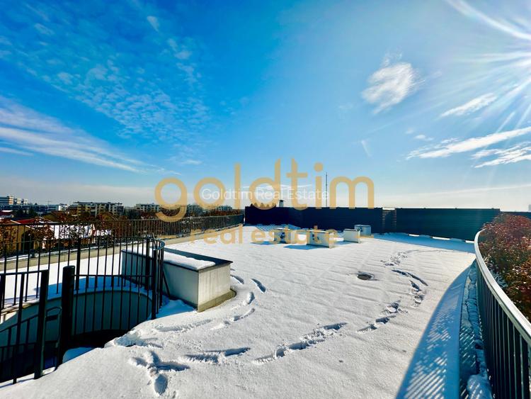 Penthouse spectaculos Iancu Nicolae–155 mp,terasă panoramică 194 mp, design unic - 16