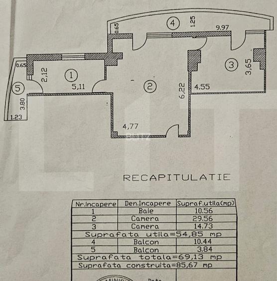 Apartament 2 camere, vedere panoramica, balcon generos, Delta Vacaresti - 14