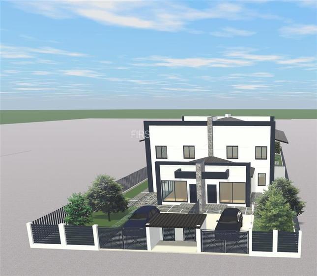 Vila P+1 duplex de vanzare in Vanatori cu utilitati - 33