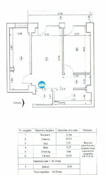Apartament 2 camere mobilat si utilat Tudor Vladimirescu - complex rezidential!! - 3
