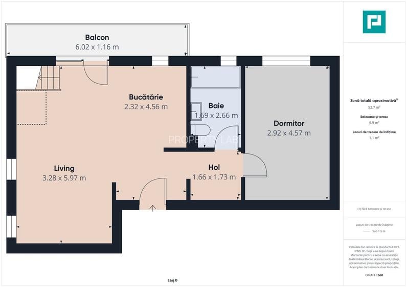 Penthouse 3 camere | Spațios | Giroc -  Zona Lidl - 10