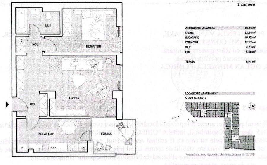 0% Comision modern, mobilat și utilat, Parcare proprie Kara Residence -Aradului - 1