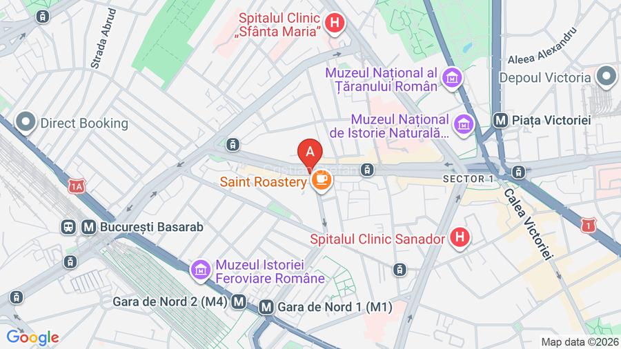 Piata Victoriei,apt 3 cam,2 bai,mobilat, renovat,AC - 16