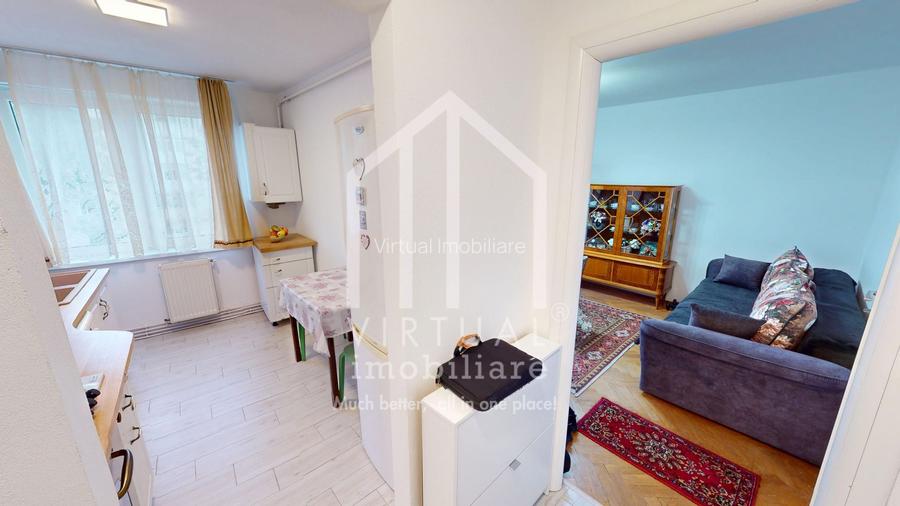 Apartament cu 2 camere, decomandar, renovat recent, etaj 2/4, Terezian - 10