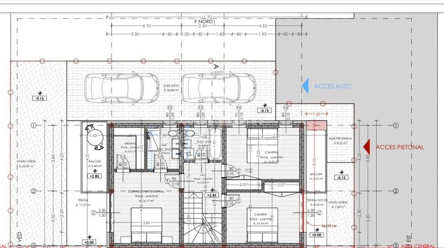 Duplex ultrafinisat | 2 locuri de parcare | Zona Str Tineretului - 13