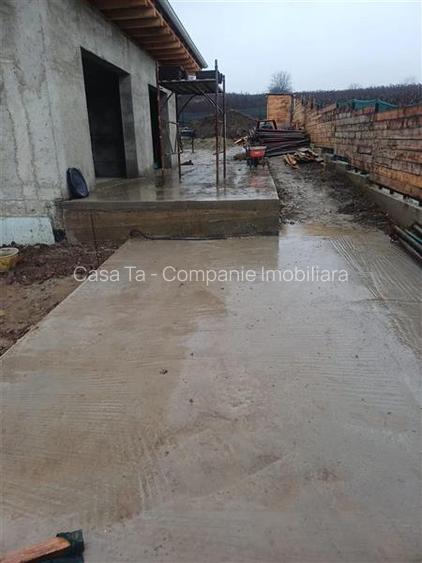 Casa plan parter constructie 2006 - 7