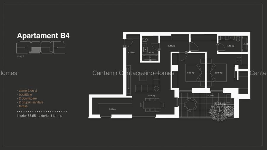 20 apartamente noi cu 3 camere in proiectul CC Homes: www.cchomes.ro - 10