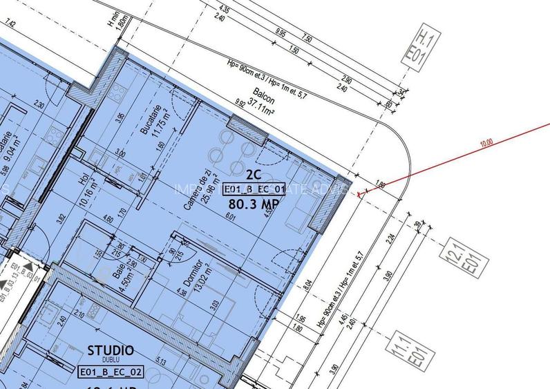 DE VANZARE | 2 CAMERE ONE LAKE DISTRICT |  FAZA 1 | VEDERE LIBERA - 2
