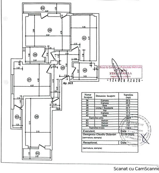 AP. 4 CAMERE CASA PRESEI, BLOC NOU, INCALZIRE PARDOSEALA, COMISION 0% - 1