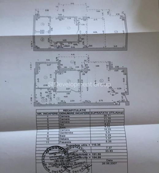 Penthouse Iancu Nicolae 4 camere  | LOFT | 2 PARCARI | 152 MP | Oferta - 1