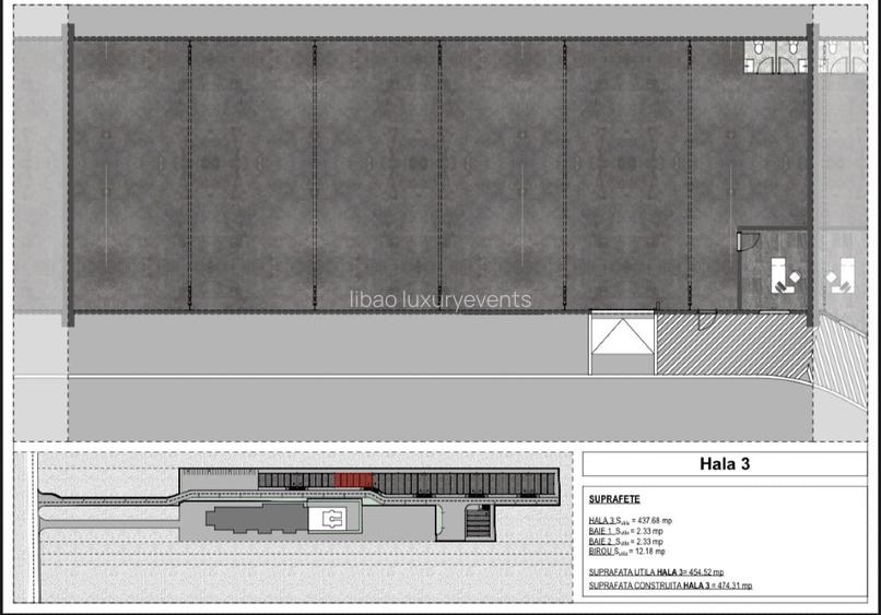 Hale depozitare/ producție de vânzare -  800 euro mp  - 9