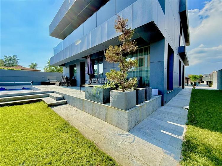 Vila exclusivista P+1 cu piscina incalzita Otopeni, George Enescu - 2