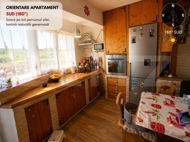 Apartament 3 camere, 56.41 mp, balcon, parcare subterana, Baciu, Petrom