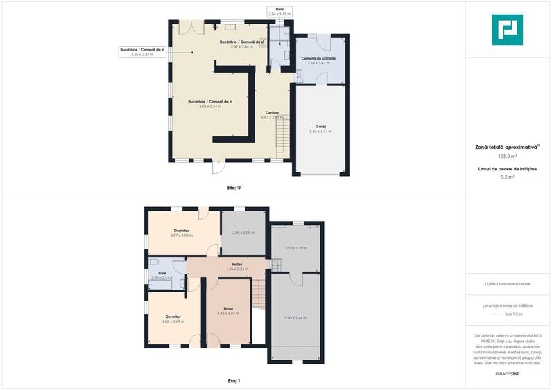 Casă modernă cu 6 camere în Vladimirescu - 9