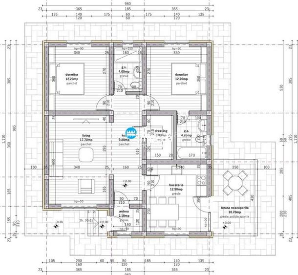 Casa 3 cam, 2 bai, dressing, 500 teren , Chihan Lunca Cetatuii - 6