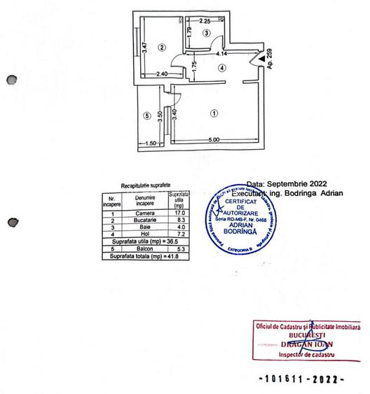 Garsonieră premium de vânzare – Regie Residence | Imobil 2023 - 6