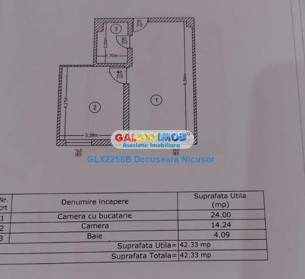 Apartament 2 camere mobilat utilat in Militari Residence, 54.900 euro - 8
