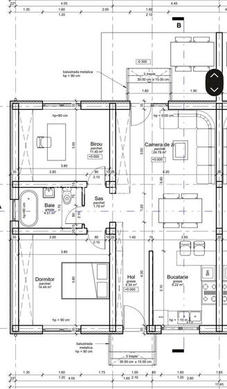 Jumătate de duplex, 3 camere, Bucovăț - 5