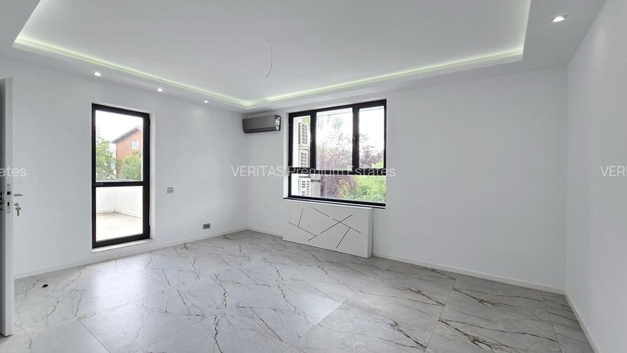 Casa superba teren 1000 mp, lift, 2 dormitoare parter, spatii ample, intimitate - 20