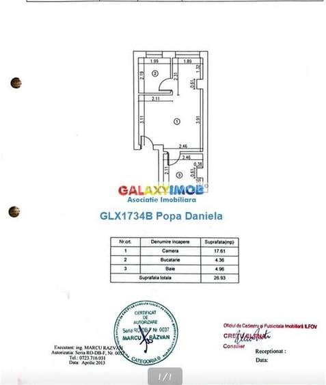 Vanzare garsoniera Militari Residence Rezervelor - 10