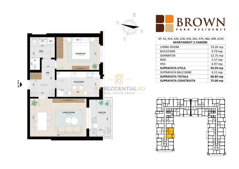 Apartament spatios, 2 camere, locatie excelenta-Stradal Bd Metalurgiei - 1