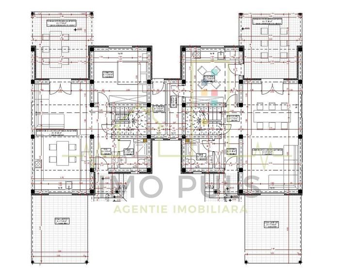 Duplex despartit de camera tehnica. Carport. - 1