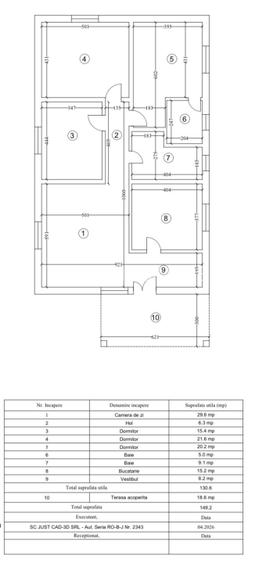 Casa plan parter 130mp Miroslava aproape de Rond 530mp teren COMISION 0 - 5