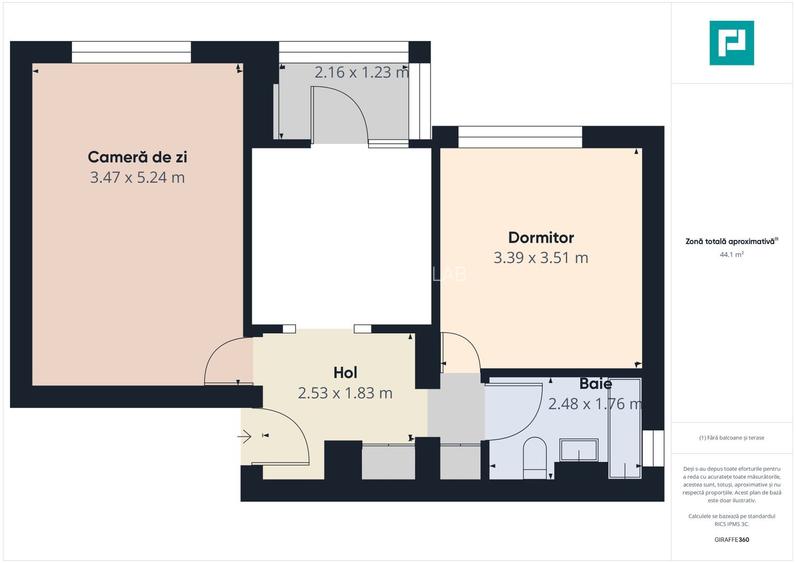 Apartament 2 camere decomandat - Confecții - 14