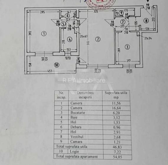 2 camere 5/9, 54 mp-Drumul Taberei - 8